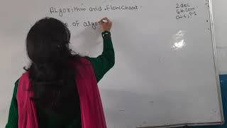 6TH COMPUTER CH 6 ALGORITHM AND FLOWCHART P 1