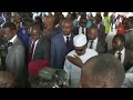 chad junta leader mahamat idriss deby votes in presidential election afp