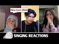 Ukhti Maroko Ini Seneng Banget Setelah Di Nyanyiin Lagu Ramadhan | Singing Reactions Ometv