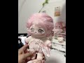 20cm cotton doll hairstyle makeup