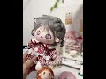 20cm cotton doll hairstyle makeup