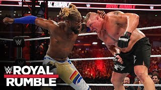 Rey Mysterio and The New Day try to topple Brock Lesnar: Royal Rumble 2020 (WWE Network Exclusive)