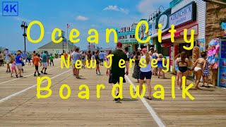 Ocean City New Jersey Boardwalk 4K