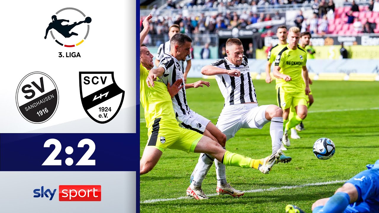 Spannendes Auf Und Ab! | SV Sandhausen - SC Verl | Highlights - 3. Liga ...