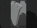 Blender grid modeler addon modeling space ship for animation PART 5