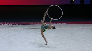 Adi Asya Katz (ISR) hoop qualification at ECH Baku 2023 Day 1 #shinelikeastar