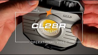 Fenix CL28R Lantern Features and Operational Demonstration