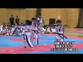 高麗王杯第２回関東オープンテコンドー選手権大会開会式演武 the 2nd koma oh cup taekwondo championship opening ceremony