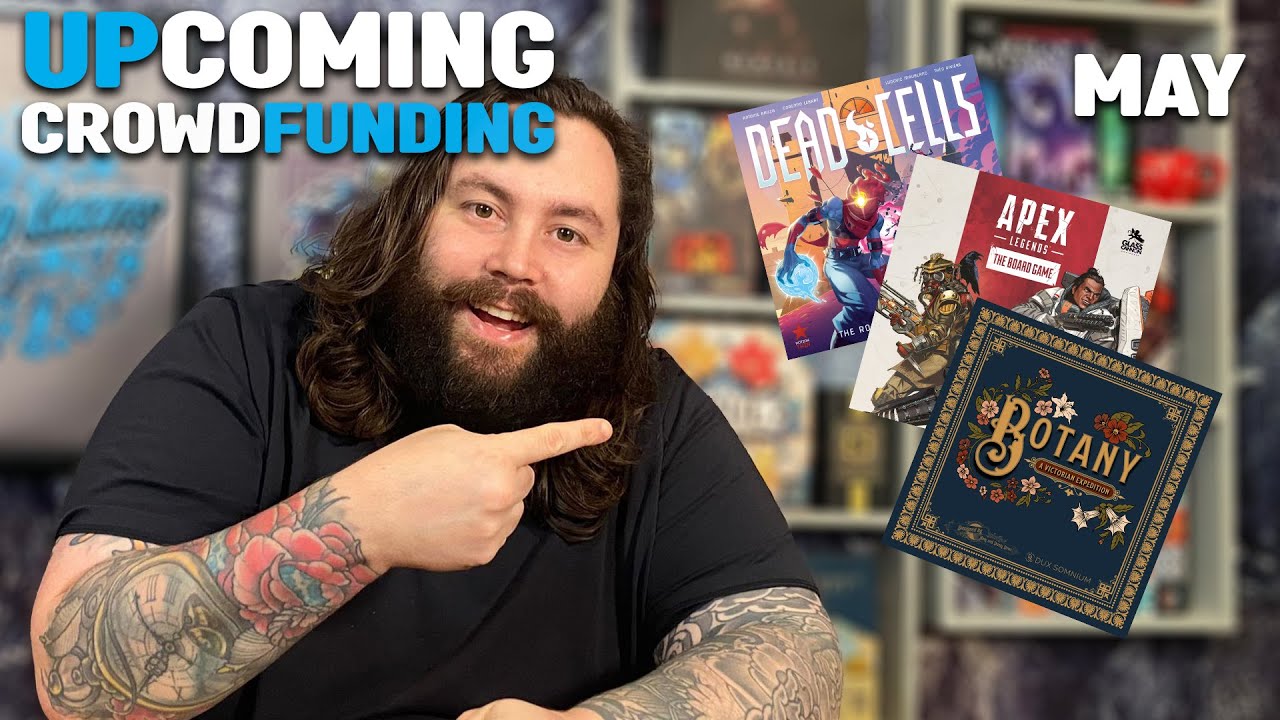 Upcoming Gamefound Kickstarter Board Games May 2023 Youtube