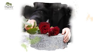 A graveside memorial service