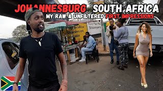 Firsts impressions of Johannesburg South Africa! NOT what I expected!!! 🇿🇦