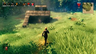 【VALHEIM（ヴァルヘイム）003】『拠点拡張と初めてのボス戦！鹿のエリクスュル！』実況プレイ フルHD 高画質 STEAM PCゲーム