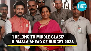 Nirmala says, ‘I belong to middle class’; FM shares Modi govt’s Budget 2023 plan | Watch