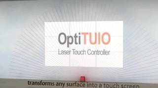 [Interactive Asia] OptiTUIO - Laser Touch Controller