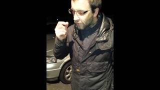 Funny Scottish man can't say purple burglar alarm