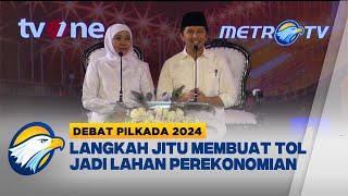 Langkah Jitu Membuat Tol Jadi Lahan Perekonomian Daerah - [Debat Pilkada 2024]