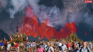 Usa Panic: Recorded Live, Powerful Erupt Mount Kilauea: Spits Lava Very High into Air, Scary