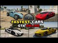 TOP 10 FASTEST CARS IN GTA ONLINE (2023) TOP 10 FASTEST CAR IN GTA ONLINE