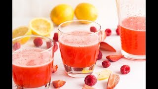 Homemade Pink Lemonade Recipe