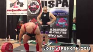 Geoff Shaffer 611 Raw Deadlift