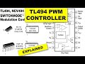 {319} TL494 PWM IC, Datasheet, Function Explained