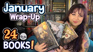 JANUARY WRAP-UP | Kingdom of the Wicked + 21 others