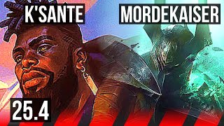 K'SANTE vs MORDEKAISER (TOP) | 4/3/11 | KR Master | 25.4