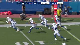 Isaiah Rodgers interception vs Bills