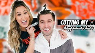 Cutting My Boyfriend's Hair (Cuz Quarantine)
