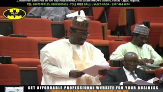 Breaking   Senate Deletes Election Sequence Reordering, Passes Electoral Act  Sen  Nazif