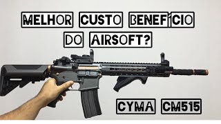 REVIEW CYMA CM515, MELHOR CUSTO BENEFÍCIO DO AIRSOFT