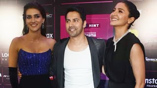 Anushka Sharma, Kriti Sanon & Varun Dhawan arrived on Redcarpet of Style Icons Awards 😍🔥📸