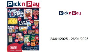 Pick n Pay specials - 24/01/2025 - 26/01/2025