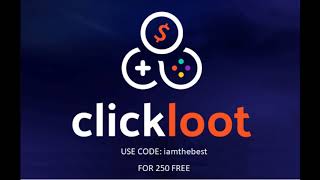 ClickLoot (SkinSilo) Referral code (iamthebest)│250 FREE points for FREE skins