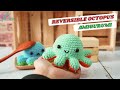 #164 | Amigurumi Reversible Octopus Tutorial | How To Crochet Amigurumi Animal | AmiguWorld