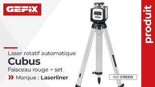 Laser rotatif automatique Laserliner - Cubus + Set