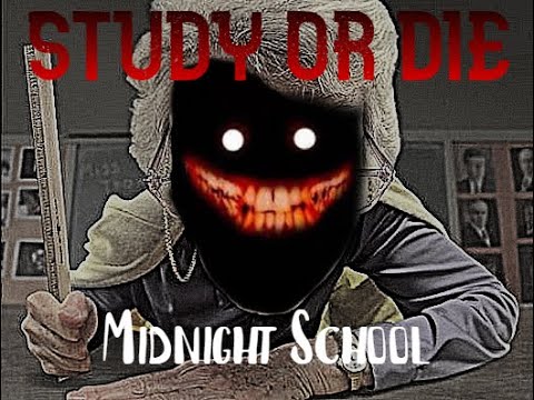 Study Or Die Midnight School Roblox Horror Survival Game Youtube