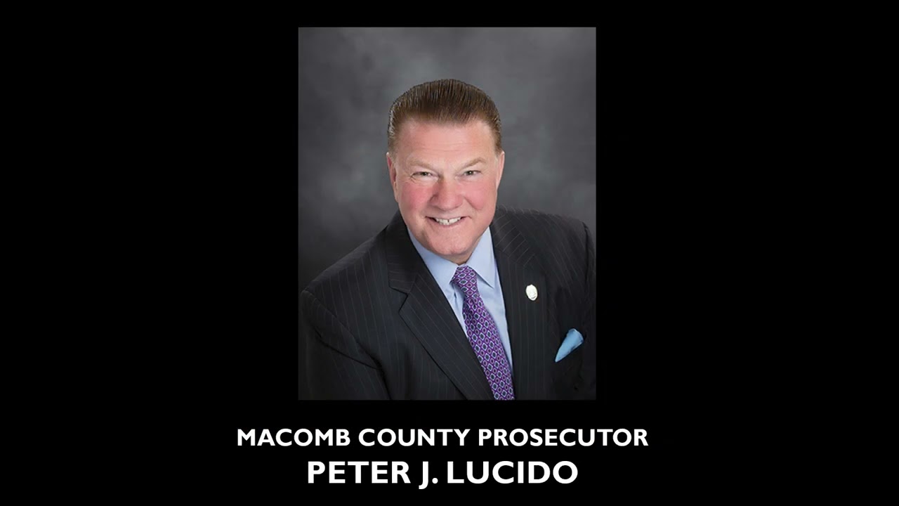 Macomb County Prosecutor Lucido On Winning Achievement Award For Using ...