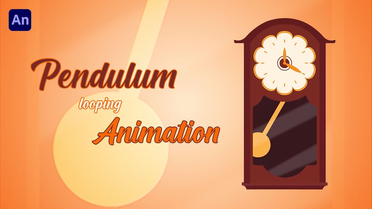 Wall Clock Animation Pendulum Animation Adobe Animate Animation