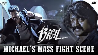 Michael's Mass Fight Scene | Bigil | Vijay | Nayanthara | AR Rahman | Atlee | AGS Productions