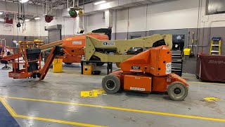 JLG Electric Boom driving slow issue