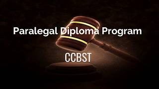 Paralegal Diploma Program | CCBST