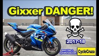 2018 Suzuki GSX-R1000 DANGER! BEWARE! (2017-18 models)