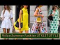 Milan Summer Fashion Street Style : What are People Wearing in Italy