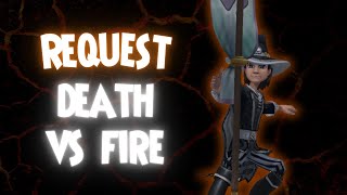 Death VS Fire | Wizard101 PVP | Upload Request (VS. Stephen)