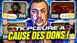 TK PLEURE À CAUSE DES DONS 😭 UN ABONNÉ LEAK (ENCORE) SON NUMÉRO 📲 - BESTOF THEKAIRI78