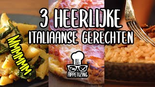 3 HEERLIJKE ITALIAANSE GERECHTEN! - All Things Appetizing