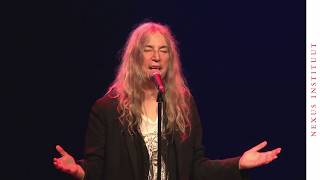 Wing – Patti Smith \u0026 Lenny Kaye live @ Nexus Institute 2018