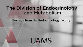 Message from the Endocrinology faculty