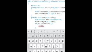 AIDE Tutorial- 11 Radio Button
